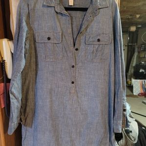 J crew denim dress